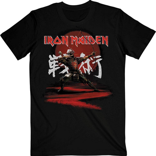 Iron Maiden: Rock Off - Senjutsu Eddie Archer Kanji T-Shirt Unisex. T-Shirt NEU