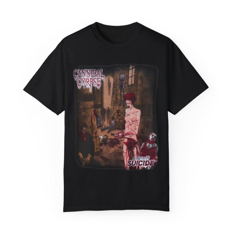Cannibal Corpse Shirt – Death Metal Double Sided Tee for Tru