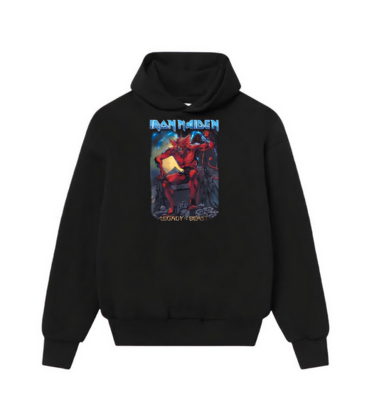 Iron Maiden Hoodie Legacy of the Beast Devil Mens Sweatshirt Hoodie
