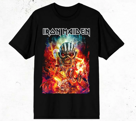 Iron Maiden Fear of the Dark Anniversary Tee 2 sided