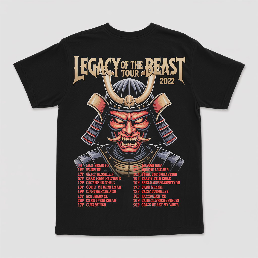 Iron Maiden 2025 Beyond the Skies Tour Shirt | Official Band Merch Vintage Graphic Tee