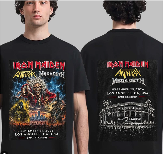 Anthrax and Megadeth September 29, 2026 Los Angeles, CA, USA BMO ...