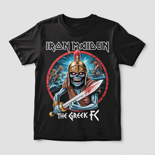 (2 sides) Reaper Greek Fan Club Exclusive Heavy Metal T-Shirt – Vintage Band Tee
