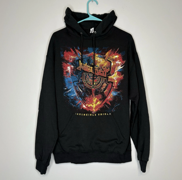 (2 sided) Judas Priest hoodie 2024 Tour Sweatshirt Hoodie Invincible Shield Sabaton USA Music
