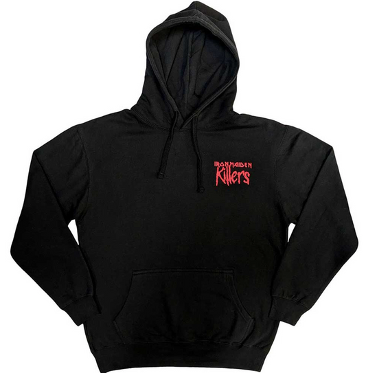 Iron Maiden 'Killers Eddie' (Black) Pull Over Hoodie