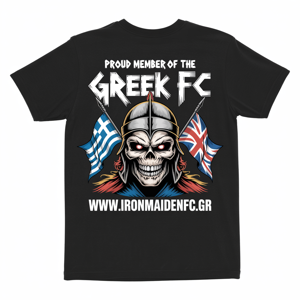 (2 sides) Reaper Greek Fan Club Exclusive Heavy Metal T-Shirt – Vintage Band Tee