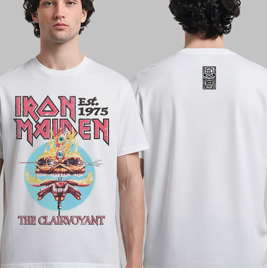 Iron Maiden IM50 Anniversary Collection The Clairvoyant Seventh Son Of A Seventh Son T-Shirt (Copy)