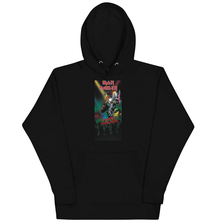 Iron Maiden Hoodie MerchMoment Iron Maiden - Maiden England Hoodie Sweatshirt Black New