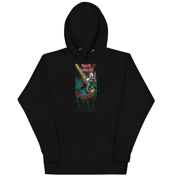 Iron Maiden Hoodie MerchMoment Iron Maiden - Maiden England Hoodie Sweatshirt Black New