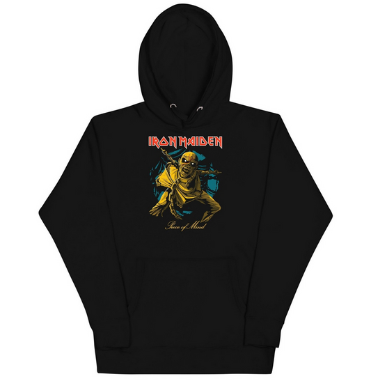 Iron Maiden Hoodie MerchMoment Iron Maiden - Mummy Hoodie Sweatshirt Black New