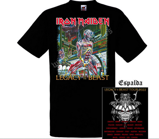 Iron Maiden Beyond the Skies 2025 Tour Shirt | Limited Edition Band Merch