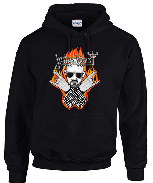 Judas Priest hoodie Rock Music Logo Schwarz Hooded Kapuzenpullover