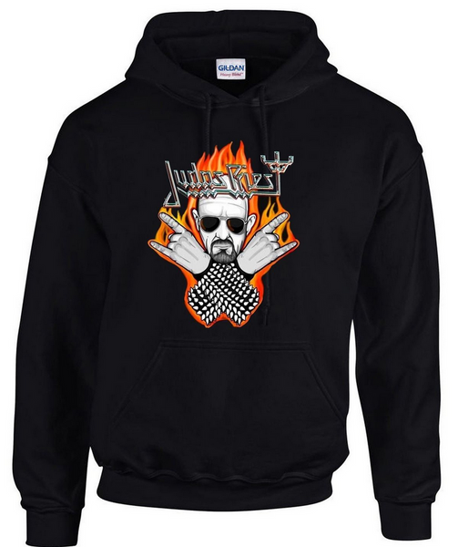 Judas Priest hoodie Rock Music Logo Schwarz Hooded Kapuzenpullover