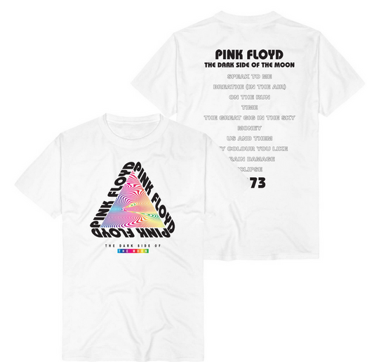 Pink Floyd The Dark Side Of The Moon Prism Official Band T-Shirt