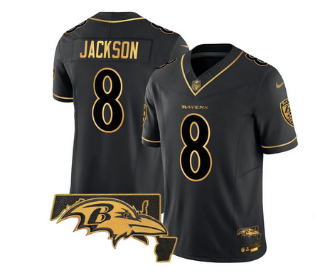 #8 Elite Black Football Jersey – Limited Edition