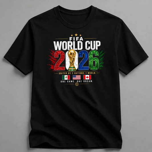 USA Soccer Fan Graphic T-Shirt – World Cup 2026 Edition