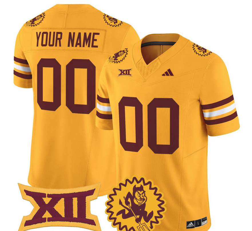 Arizona State Sun Devils 1975 Throwback Vapor Limited Custom Jersey - All Stitched