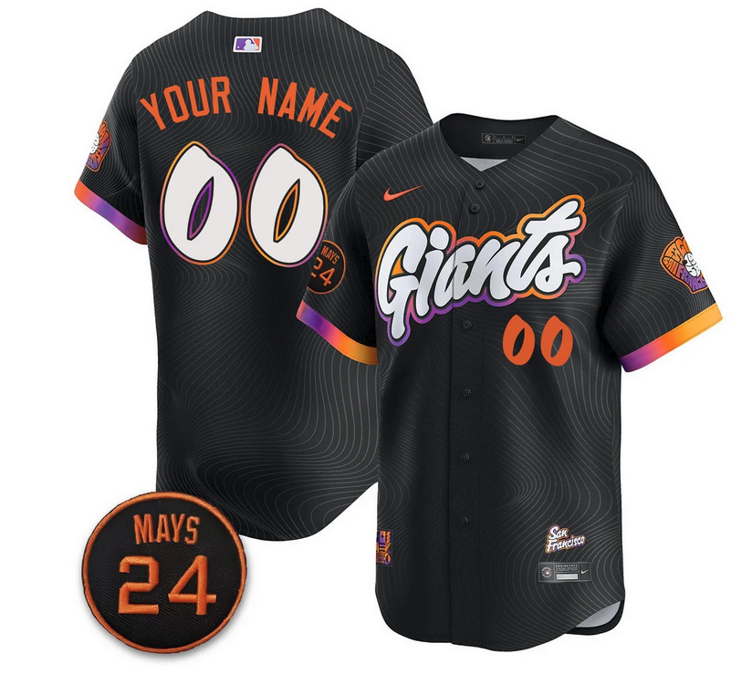 Custom San Francisco Giants 2025 Limited Jersey - All Stitched