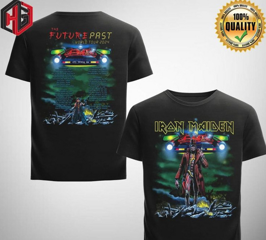 Iron Maiden Future Past Tour 2024 Shirt – Echoes of Eternity Edition