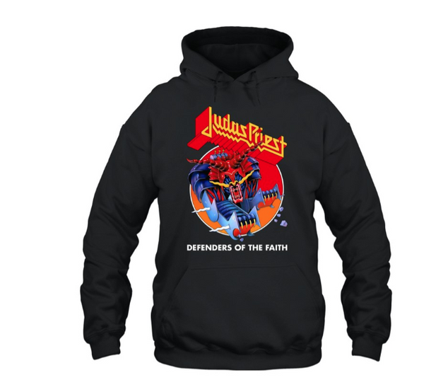 Vintage Judas Priest Hoodie – Defenders of the Faith Tour 1984