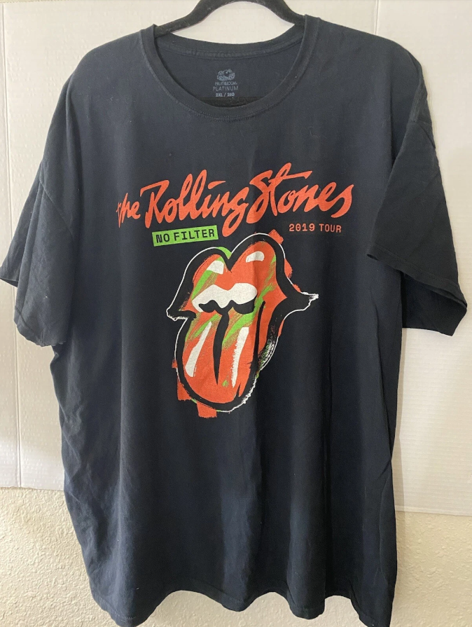 The Rolling Stones “No Filter 2019 Tour” Concert T-Shirt
