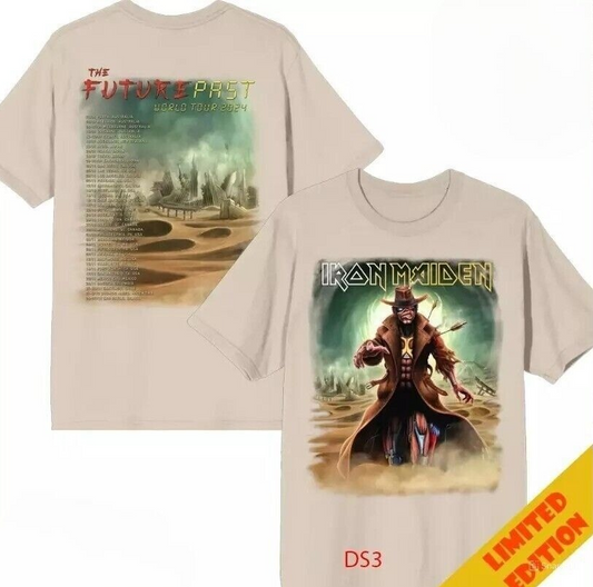 Iron Maiden Legacy of Shadows World Tour 2025 – Heavy Metal Tour Tee