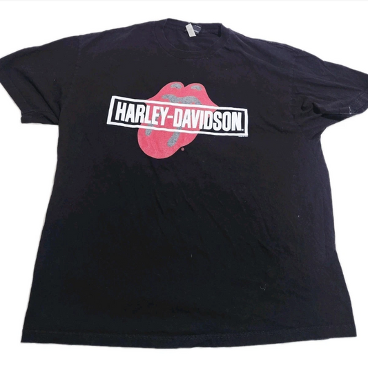 Harley-Davidson Men's Rolling Stones Short Sleeve Crewneck T Shirt