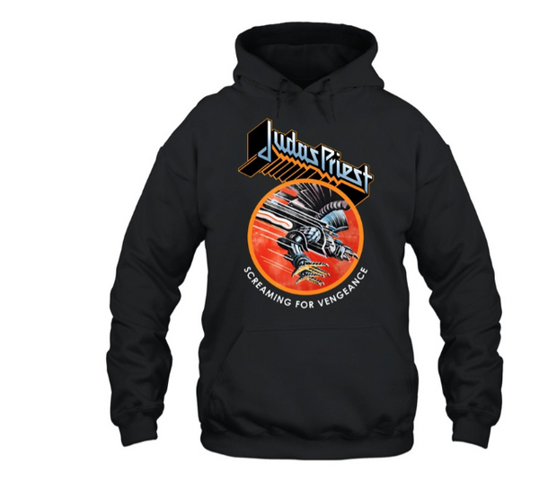 Judas Priest Hoodie for Metalheads – Screaming for Vengeance Design