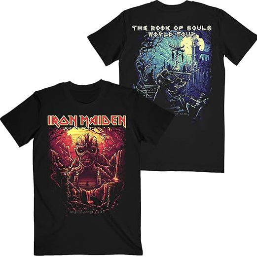 Iron Maiden Two-Sided T-Shirt – Global Merchandising Official Band Shirt