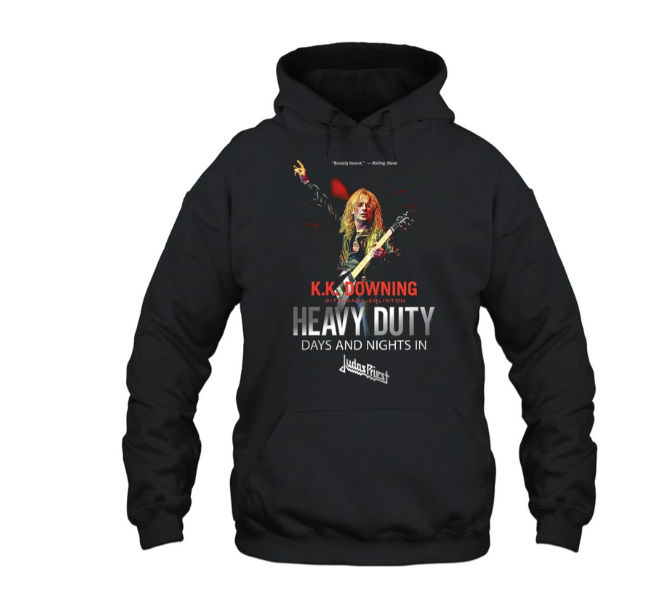 Vintage Judas Priest Hoodie – Heavy Duty K.K. Downing Edition