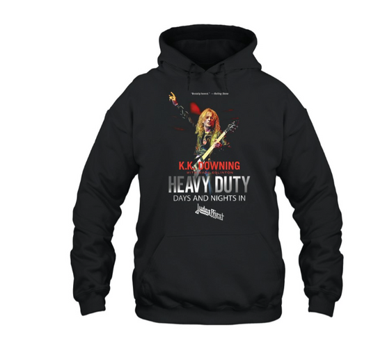 Vintage Judas Priest Hoodie – Heavy Duty K.K. Downing Edition