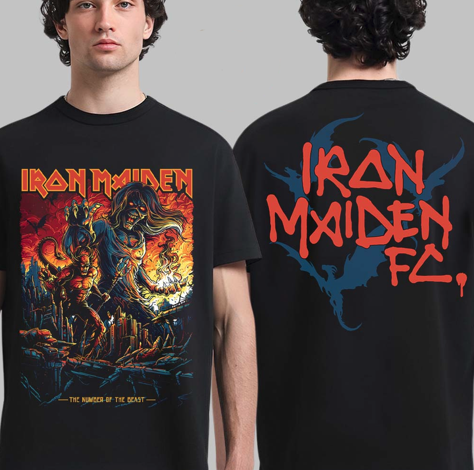 Iron Maiden The Number Of The Beast IR FC Exclusive T-Shirt
