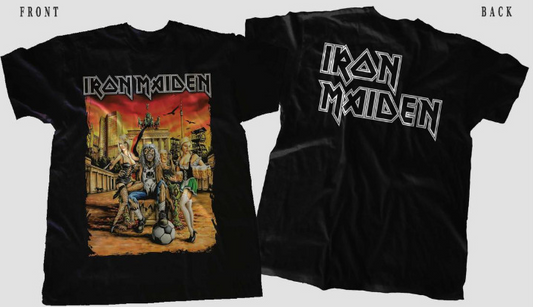 Iron Maiden Heavy Metal Shirt – Legendary English Rock Band Tee