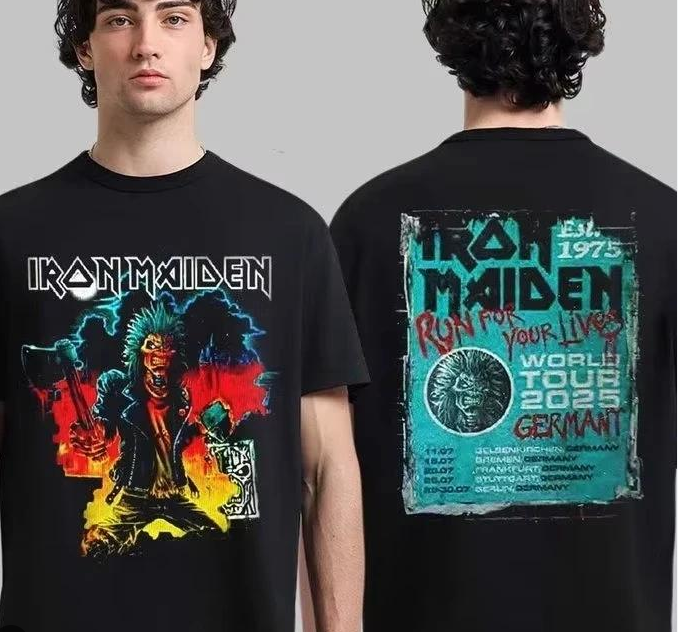 Iron Maiden 2026 Run for Your Lives 50th Anniversary Unisex