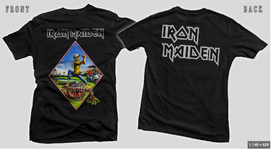 Iron Maiden “The Evil in Florida” Tour Shirt – UK Heavy Metal Legends Tee