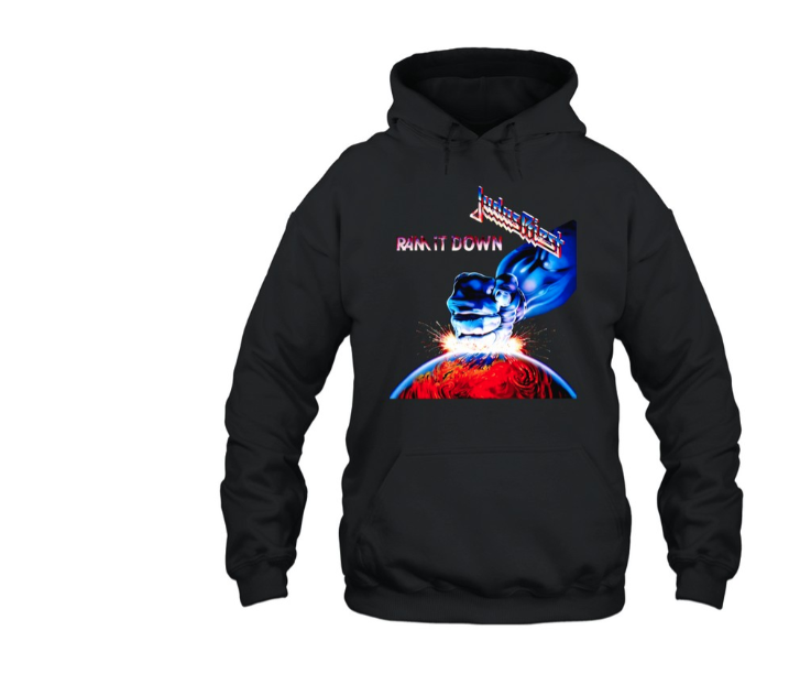 Judas Priest Hoodie for Metalheads – Ram It Down Graphic Pullover