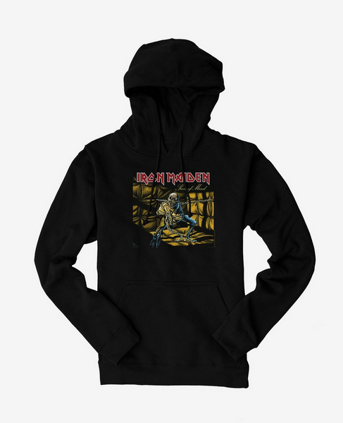 Iron Maiden Hoodie  Piece Of Mind Hoodie