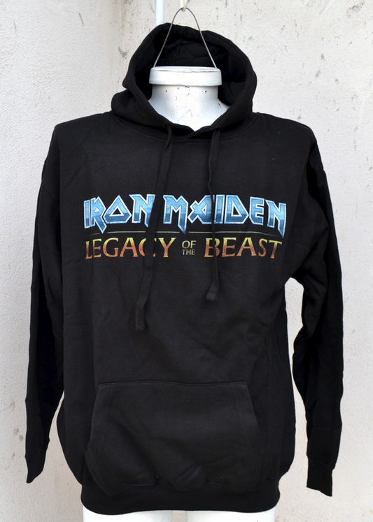 Iron Maiden Hoodie  Pullover Hoodie Exploding Eddie Legacy Of The Beast Licensed Merch