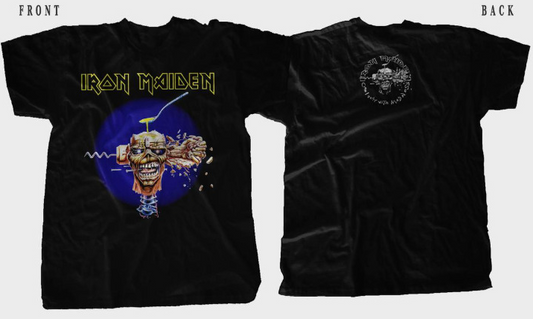 Iron Maiden “Can I Play with Madness” T-Shirt – Classic English Heavy Metal Band Tee