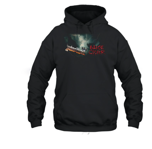 (2 sided) Tour 2025 Judas Priest Hoodie- Alice Cooper-Hoodie