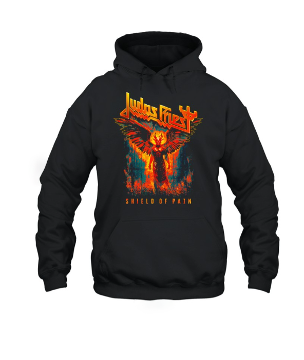 Judas Priest Hoodie (2 sided )– Winged Demon Tour 2025 Hoodie  Heavy Metal Concert Pullover  Rock Band Tour Merch