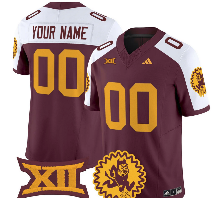 Arizona State Sun Devils 1975 Throwback Vapor Limited Custom Jersey - All Stitched