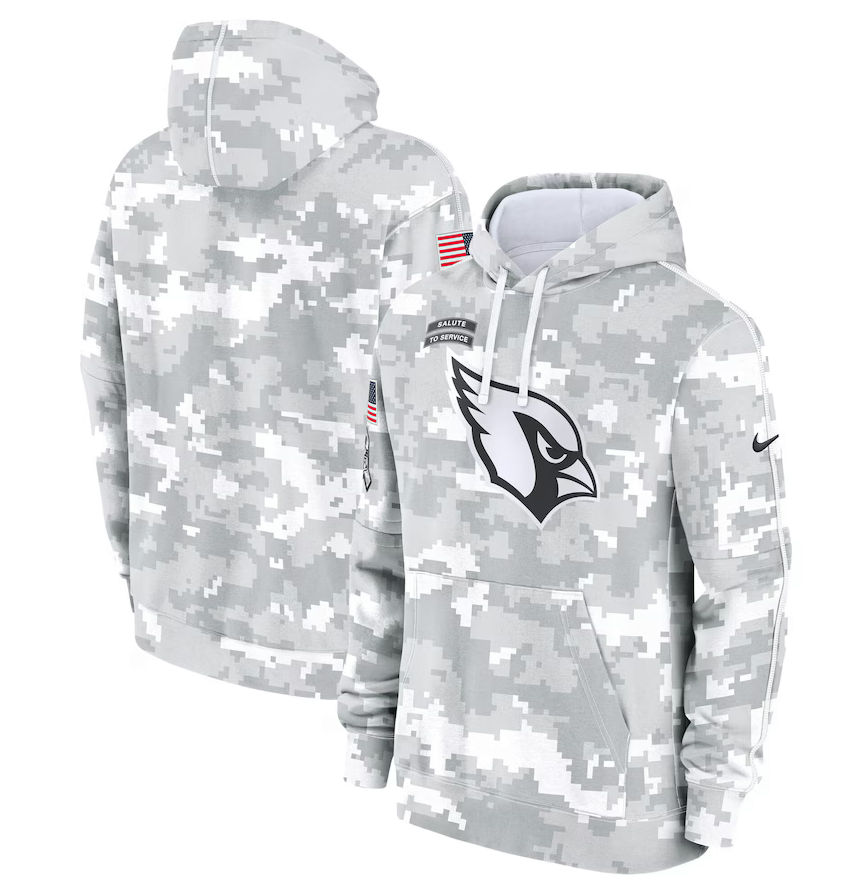 NFL Arizona Cardinals Military Style Digital Camo Hoodies