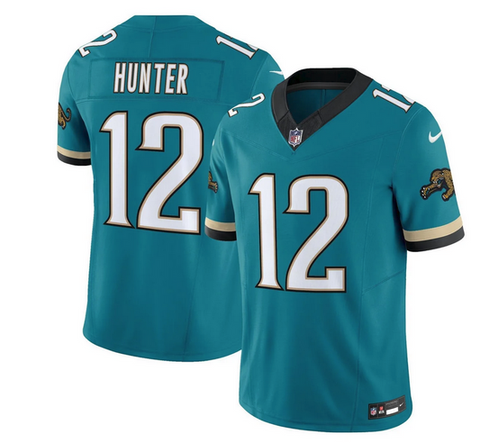 White & Teal #12 Football Jersey – Premium Stitched