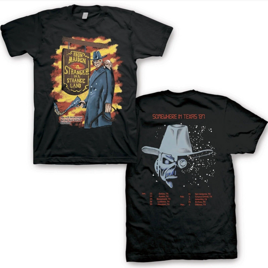 Iron Maiden Aces High Tour 1984 Shirt – Dec 21 Rosemont Horizon Concert Tee