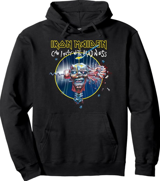Iron Maiden Hoodie  -  Can I Play With Madness Hoodie