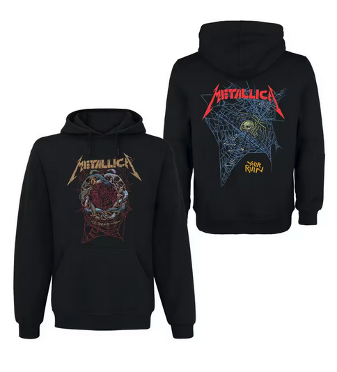 (2 sided)metallica hoodie Band Rock Your Ruin Hoodie