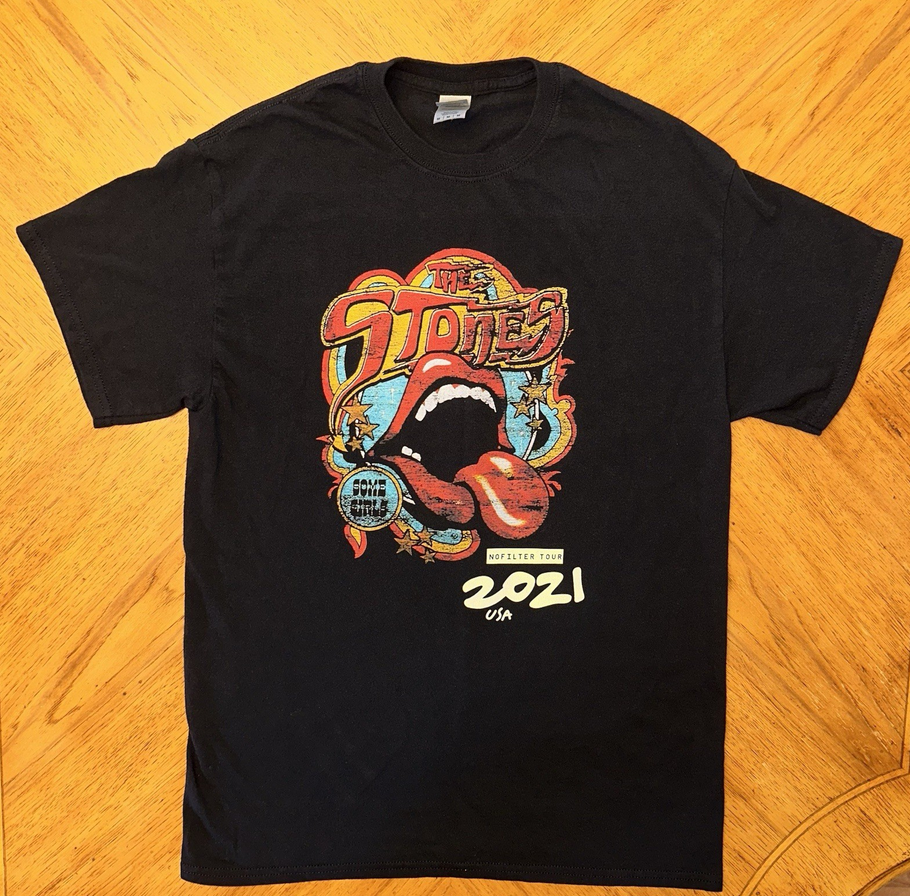The Rolling Stones TShirt Size Medium No Filter Tour USA 2021 Concert Tee