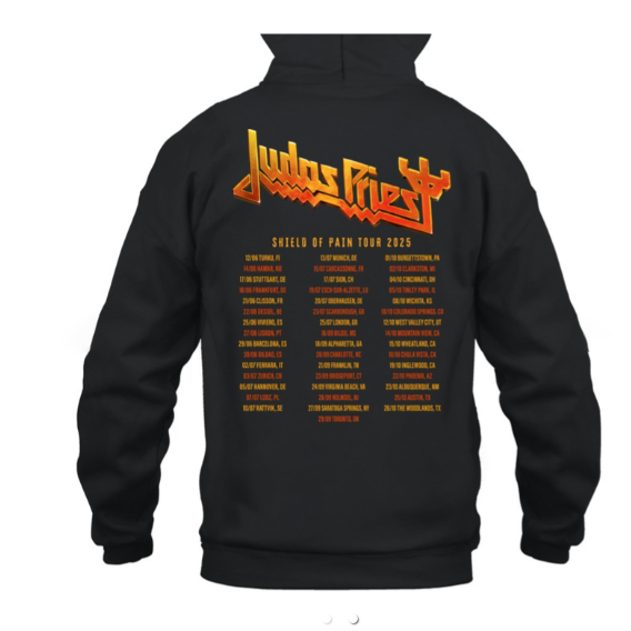 (2 sided) World tour 2025 Judas Priest 02-Hoodie