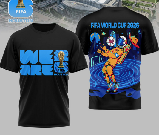 World Cup  Premium 3D World Cup T-shirt Houston